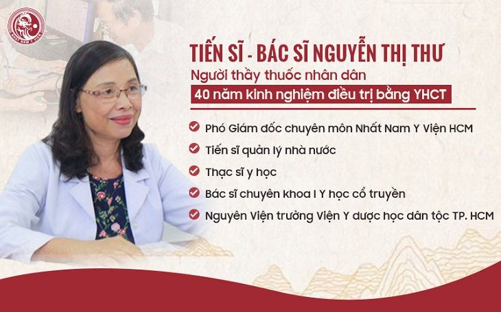 Tiến sĩ - Bác sĩ CKI Nguyễn Thị Thư - Phó Giám Đốc chuyên môn Nhất Nam Y Viện